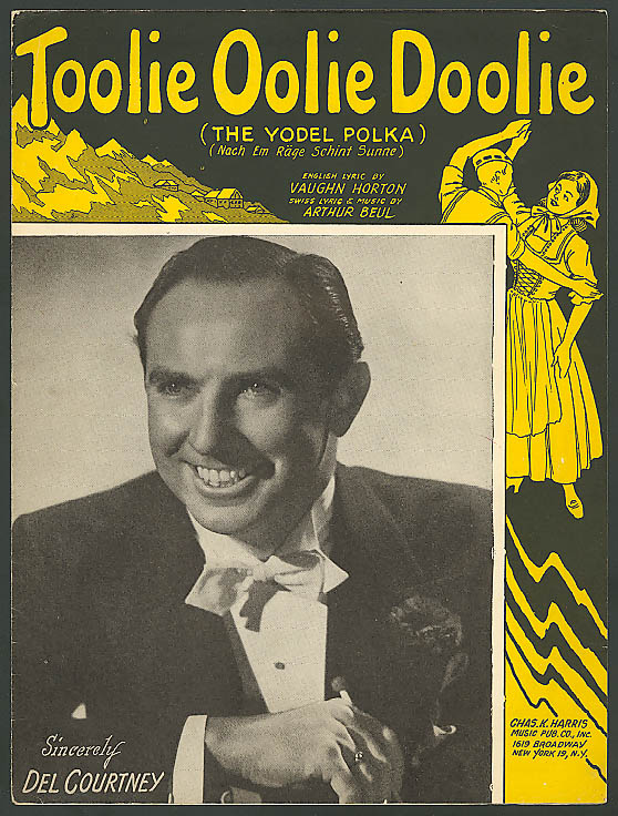 Toolie Oolie Doolie Yodel Polka sheet music 1948