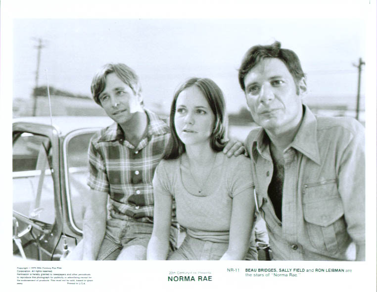 Beau Bridges Sally Field Ron Leibman Norma Rae 8x10