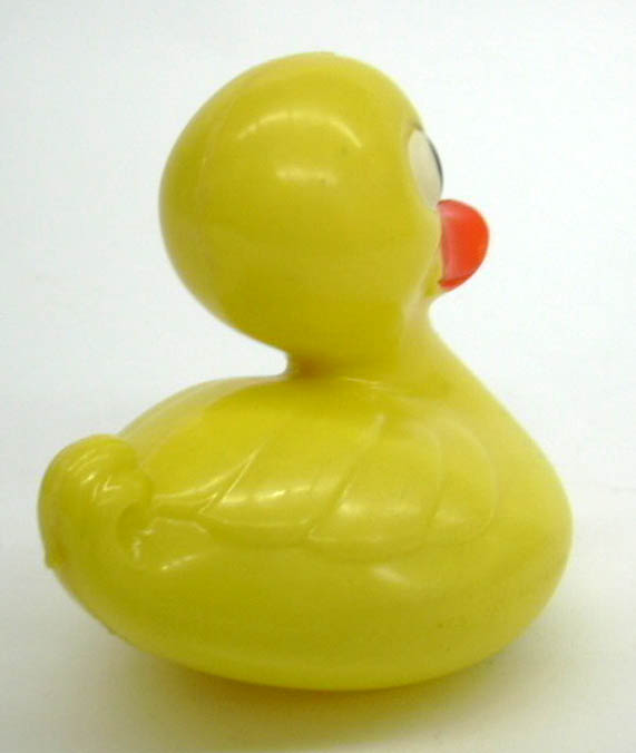 Knickerbocker yellow plastic duck rattle 3