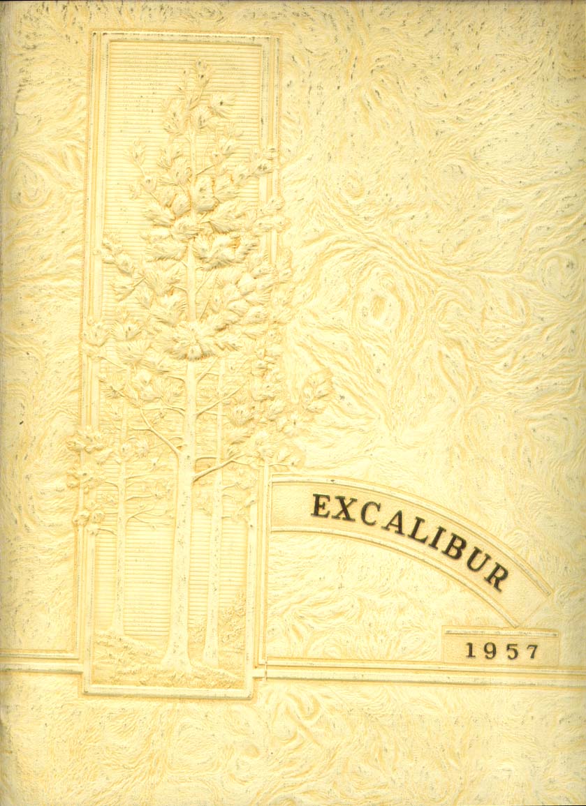 Excalibur College of Holy Names Oakland California 1957 Yearbook