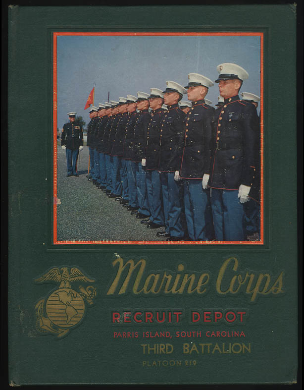 Marine Corps Recruit Depot Parris Island SC 3rd Battalion Platoon 219 ...